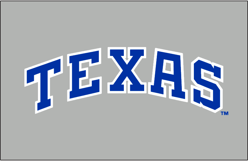 Texas Rangers 1985-1993 Jersey Logo iron on transfers for clothing